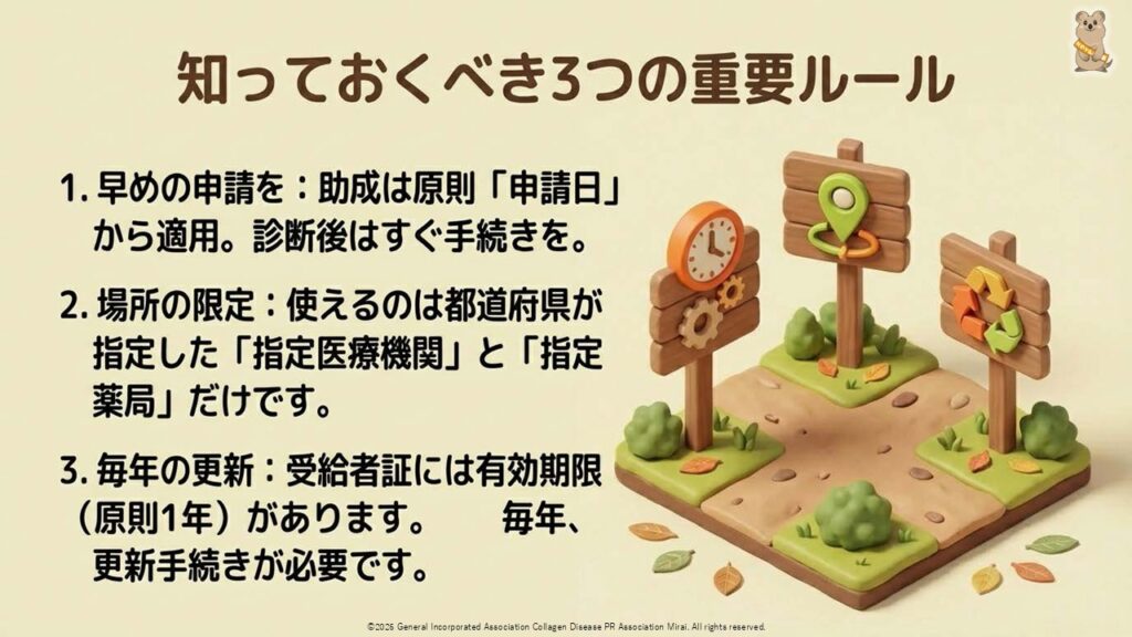 3つの重要ルール