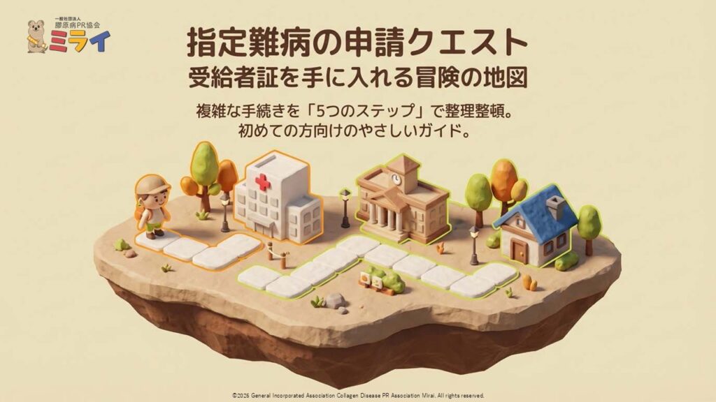 指定難病の申請クエスト