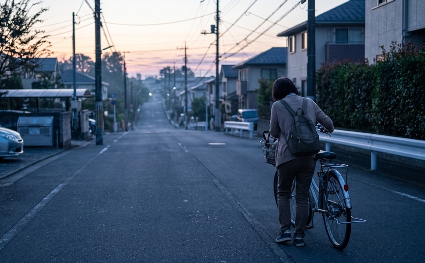 自転車での通勤